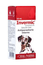 DRAG PHARMA - Antiparasitario interno Perro - solucion oral Levamisol 2%🐶