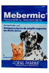 DRAG PHARMA - Antiparasitario MEBERMIC de amplio espectro en dosis unica -1 comprimido🐶