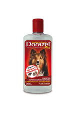 Shampoo para perros DORAZEL Plus - Antiparasitario externo elimina pulgas y garrapatas 🐶