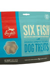 Snack para perros ORIJEN Six Fish Dog Treats 42,5 gr 🐶