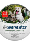 Collar antiparasitario externo para perros y gatos BAYER Seresto de menos de 8 Kg 🐱🐶